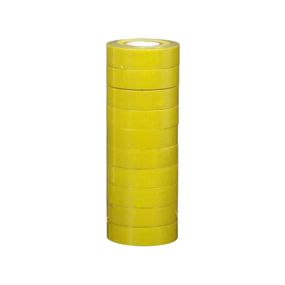 Pronto Strømpetape 1,9 cm x 15 m 10-pak - Gul