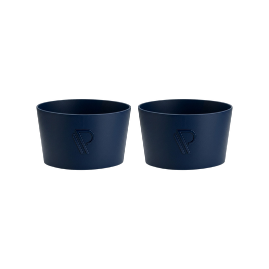 Pronto Lock - Benskinneholdere i Silikone - Mørkeblå