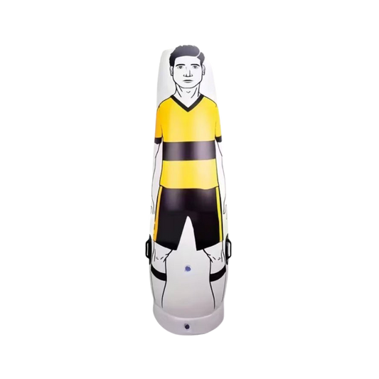Trænings/Frisparksfigur Oppustelig - Hvid/Gul