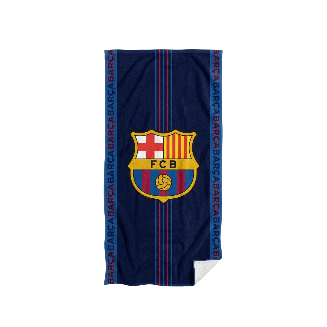 FC Barcelona badehåndklæde - 70x140 cm.