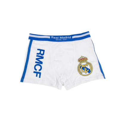 Real Madrid Boxershorts til Børn, grå/hvid – 2 stk.