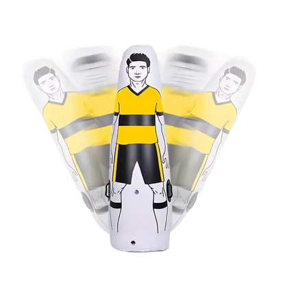 Trænings/Frisparksfigur Oppustelig - Hvid/Gul